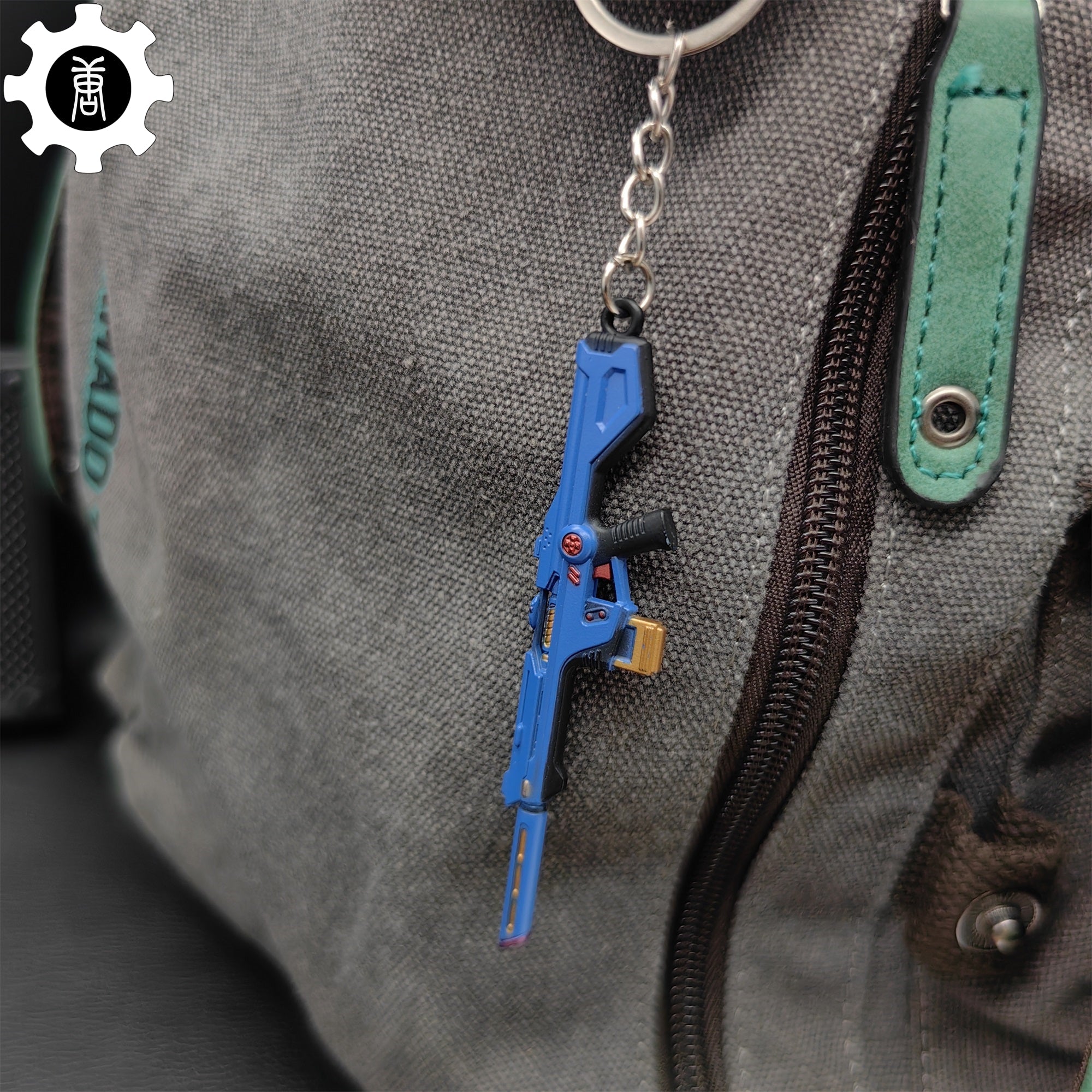 Mini Radiant Entertainment System Phantom Gun Metal Keychain - Tophatter Daily Deals