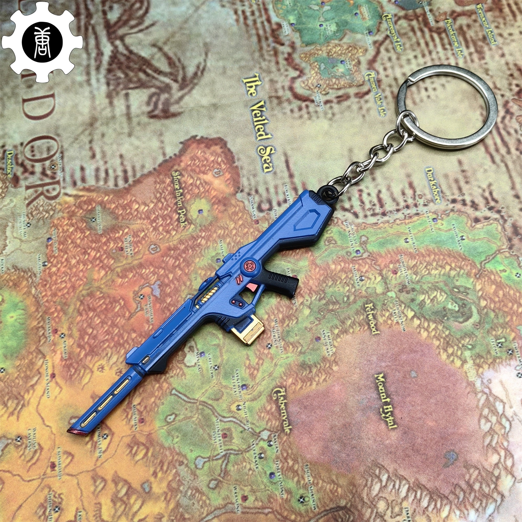 Mini Radiant Entertainment System Phantom Gun Metal Keychain - Tophatter Daily Deals