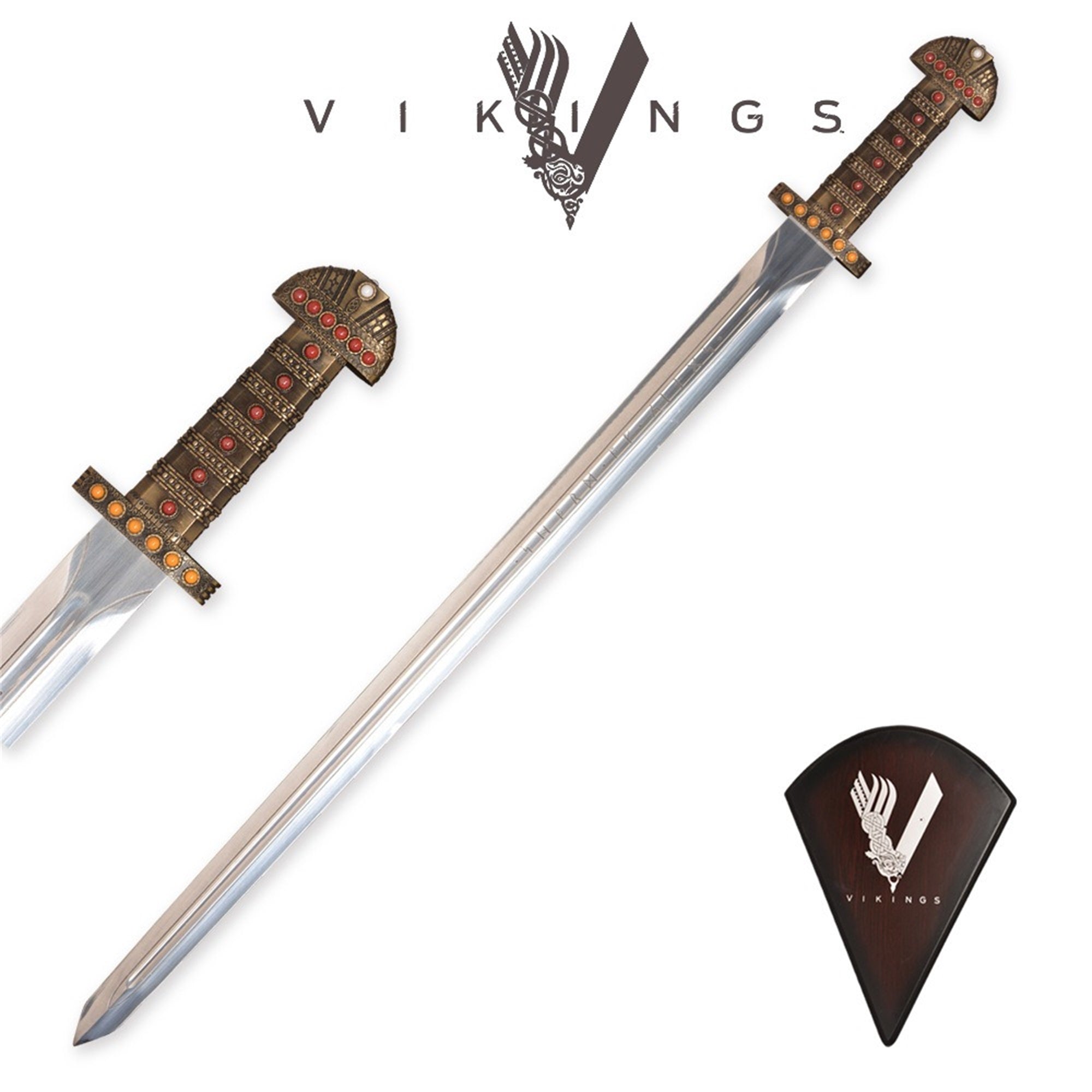 Viking Sword of Ragnar Lothbrok Life-size Metal Replica - Tophatter Daily Deals