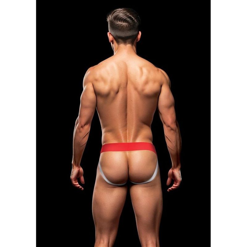 Rainbow Pride Jock Red Comfortable Open Back Design > Clothes > Jockstraps - Tophatter Daily Deals