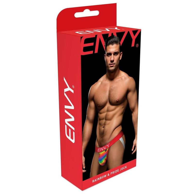 Rainbow Pride Jock Red Comfortable Open Back Design > Clothes > Jockstraps - Tophatter Daily Deals