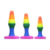 Rainbow Ready Anal Trainer Set for Beginners and Experienced Users > Anal Range > Butt Plug Kits - Tophatter Daily Deals