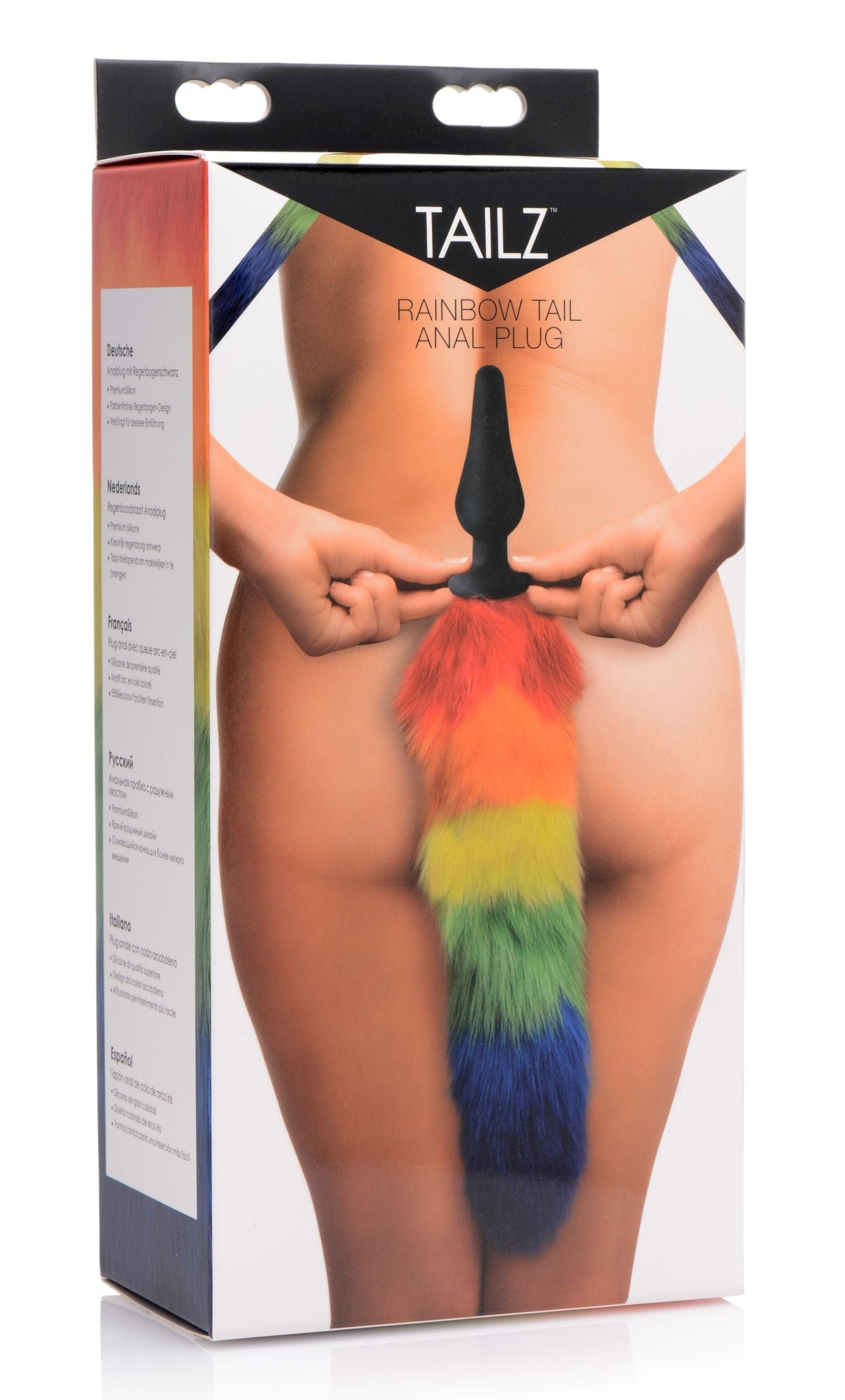 Rainbow Tail Silicone Butt Plug > Anal Range > Tail Butt Plugs - Tophatter Daily Deals