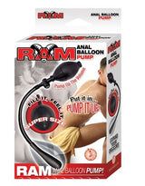 Ram Black Anal Balloon Pump with Safety Release Valve and Bulb > Anal Range > Tunnel and Stretchers - Tophatter Daily Deals