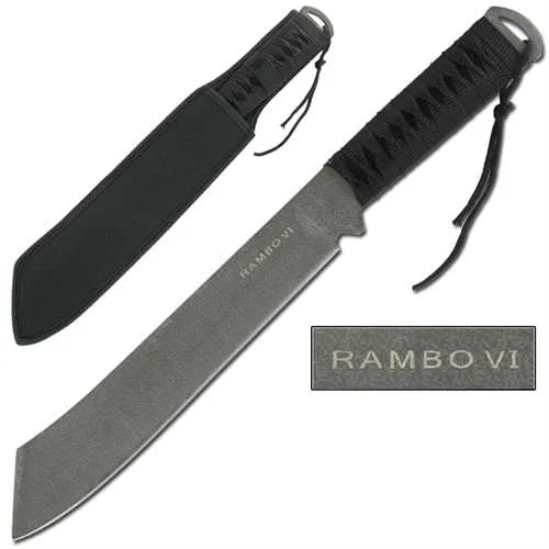Rambo IV Hunting Knife Machete - Tophatter Daily Deals