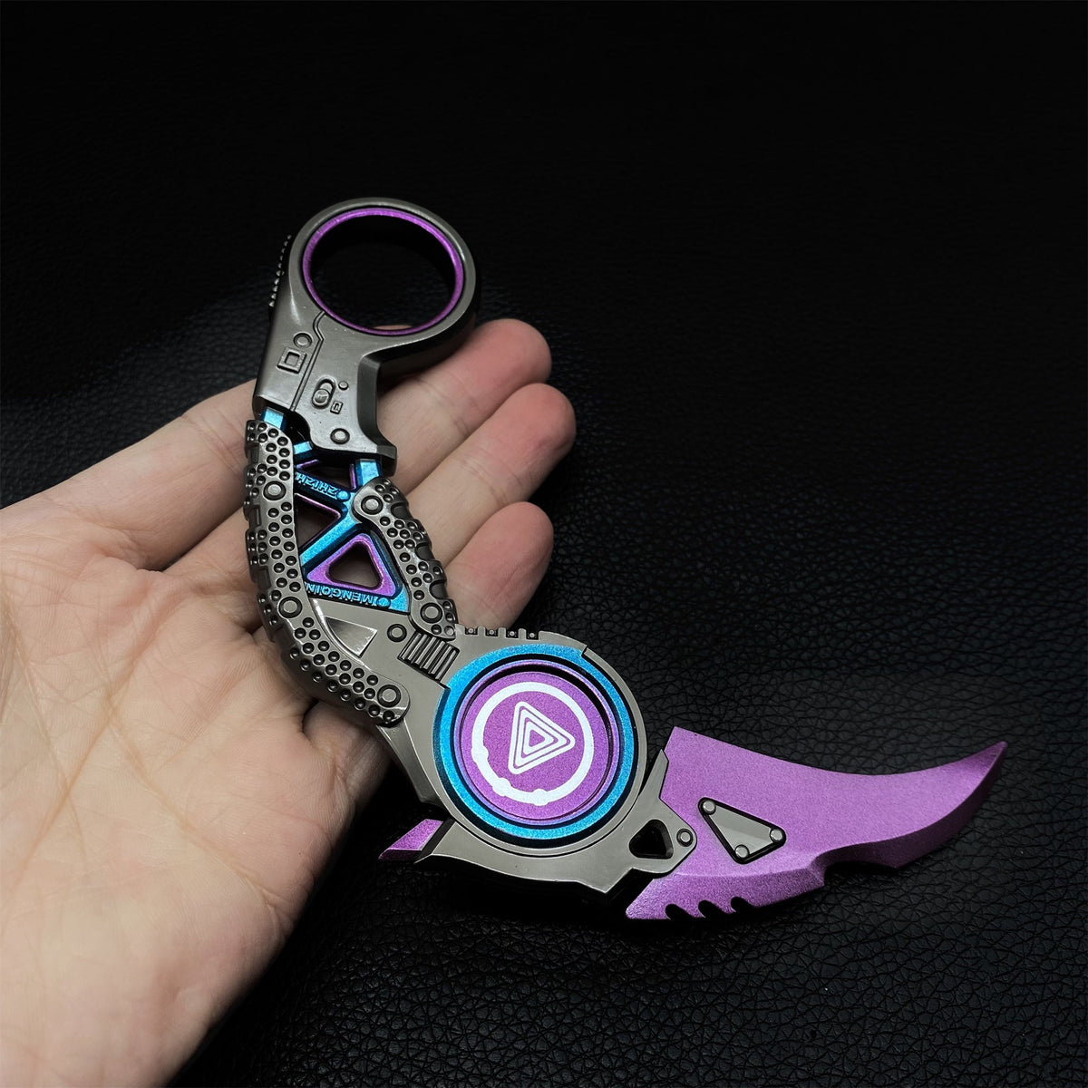 Raptor's Claw Karambit Metal Replica-Economic Version Purple Only - Tophatter Daily Deals