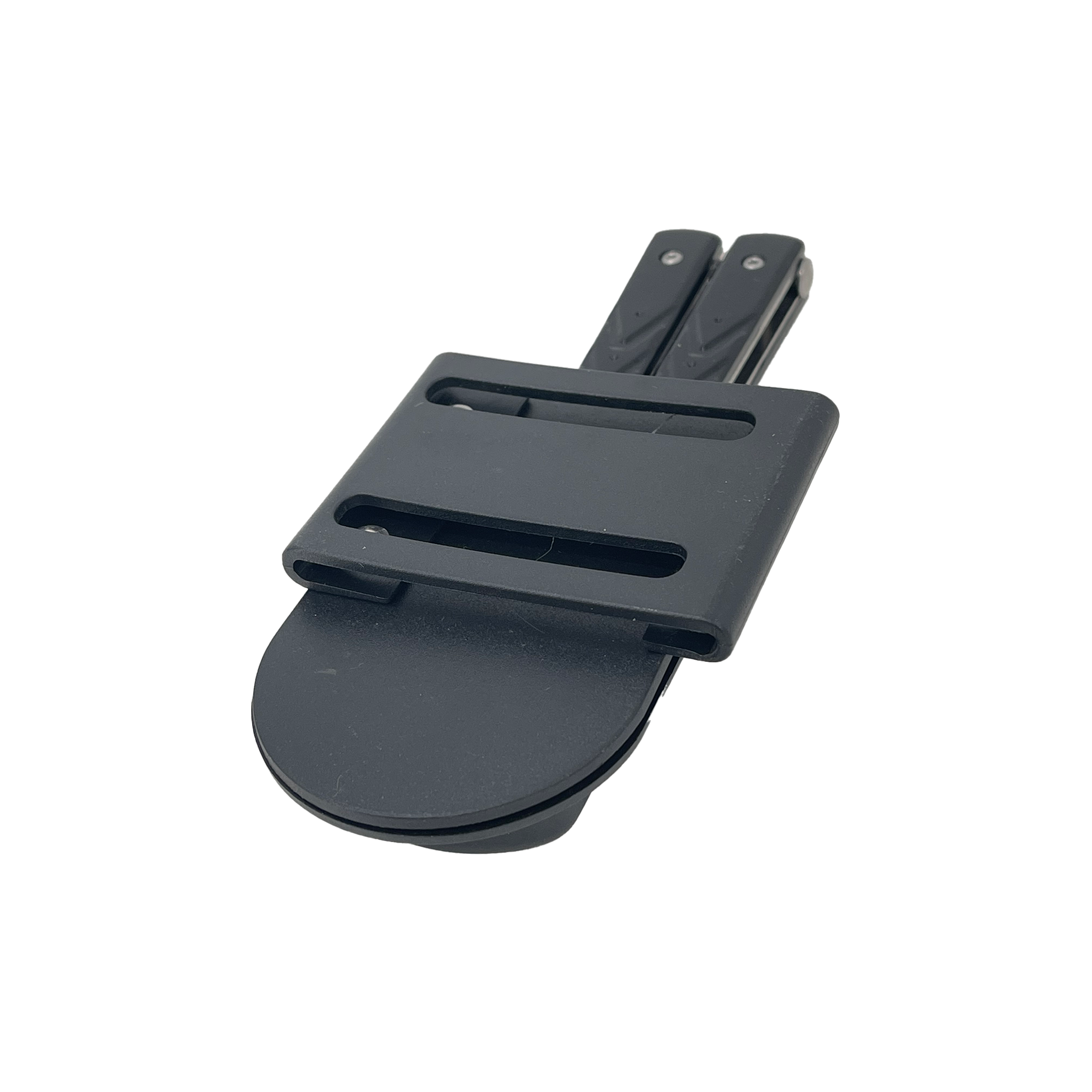 Raven Black Butterfly Style Multitool Blade trainer with Case novelty items - Tophatter Daily Deals