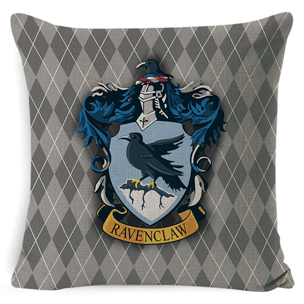 Harry Potter Cushion Covers - Throw Pillow Case Cover Sofa Car Home Office Decor Gift UK Ravenclaw Festive & Franchise - Tophatter Daily Deals