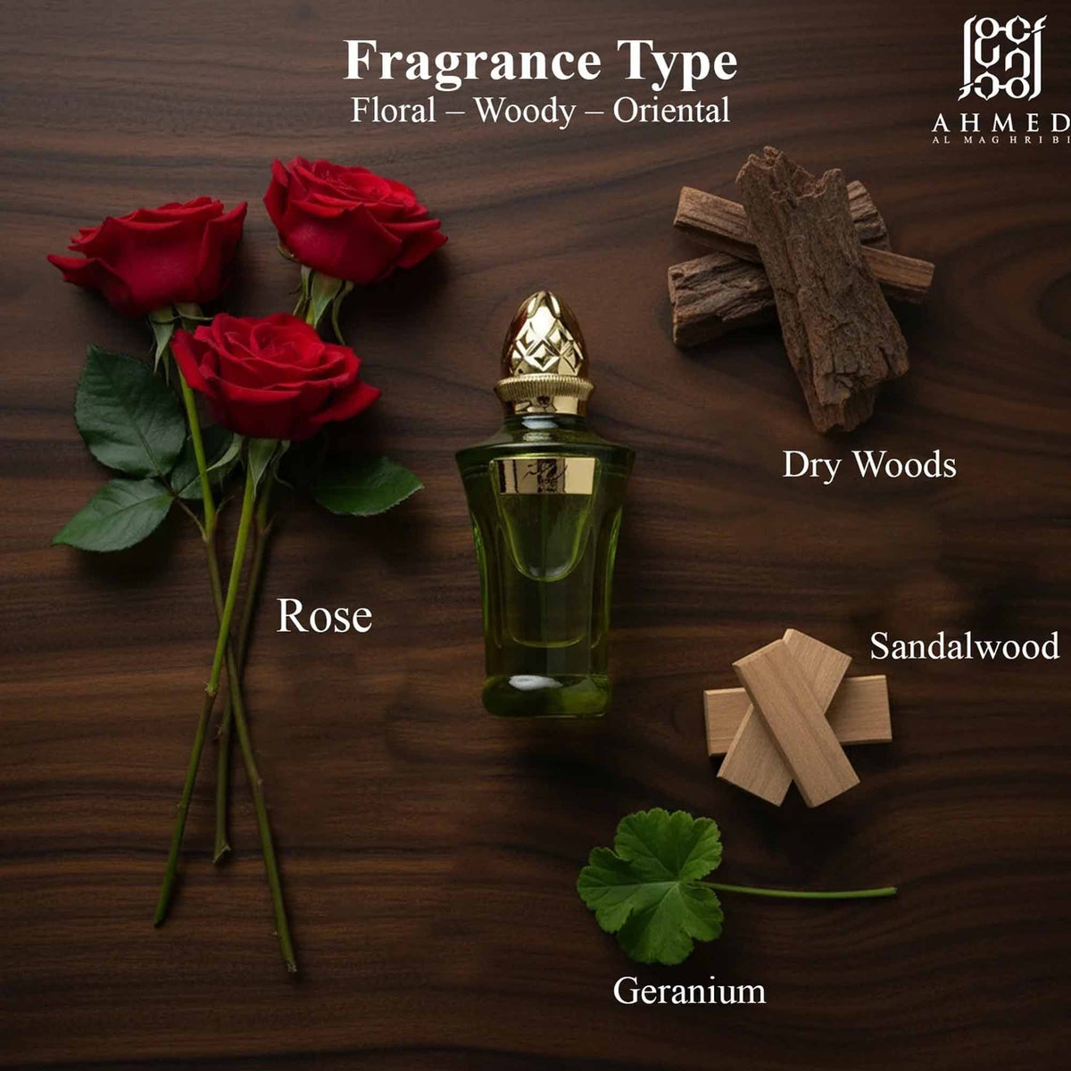 Ahmed Al Maghribi Rawdha Eau De Parfum 50ml Spray - Tophatter Daily Deals