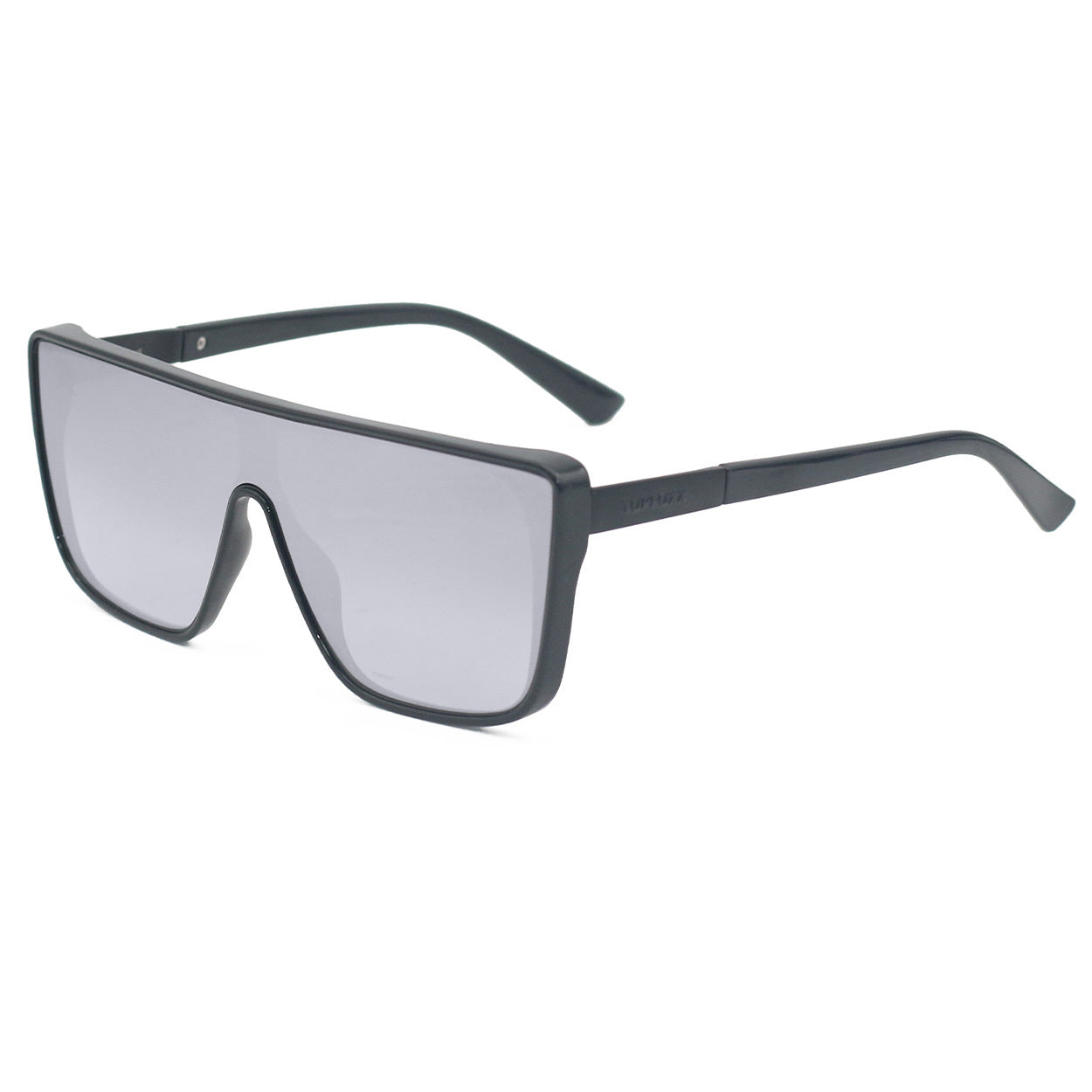 TopFoxx Sustainable Rayz - Chrome Limited Edition Unisex Squared Sunglasses Silver OS Sunglasses - Tophatter Daily Deals
