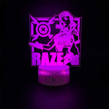 Customized Val Characters 3D Night Lamp - Tophatter Daily Deals