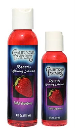 Razzels Sinful Strawberry Warming Personal Lubricant 2.5 Oz > Lube > Flavoured - Tophatter Daily Deals