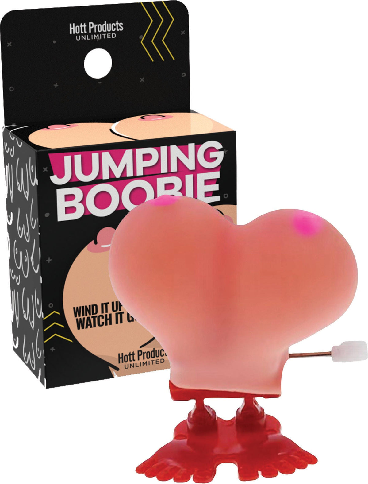Jumping Boobie Party Toy – Wind-Up 2 Inch Jumping Toy > Novelties > Gag Gifts - Tophatter Daily Deals