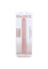 RealRock 14 Inch Slim Double Ended Dong Pink > Dildos > Double Dildos - Tophatter Daily Deals