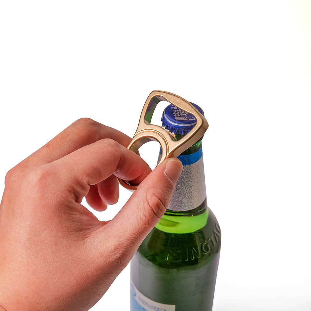 2025 New Thor Full Brass Real Single Ring Brass Knuckles Bottle Opener Brass Knuckles - Tophatter Daily Deals