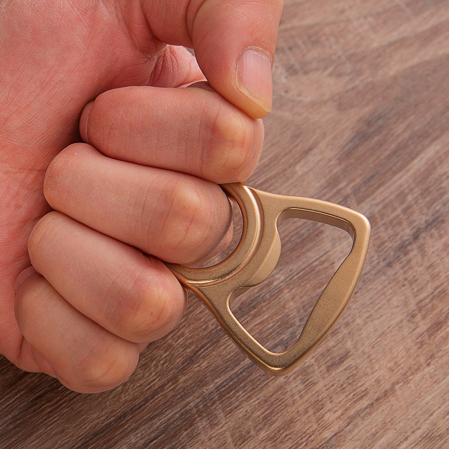 2025 New Thor Full Brass Real Single Ring Brass Knuckles Bottle Opener Brass Knuckles - Tophatter Daily Deals