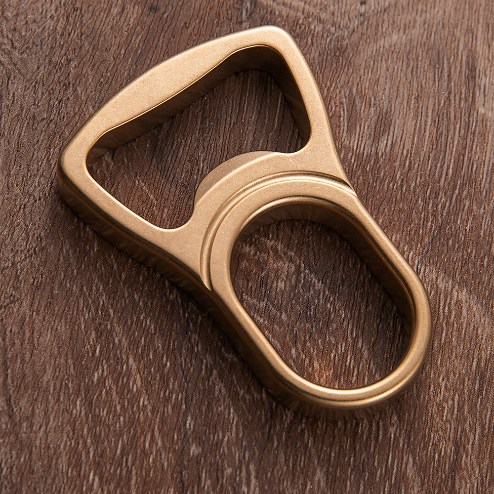 2025 New Thor Full Brass Real Single Ring Brass Knuckles Bottle Opener Brass Knuckles - Tophatter Daily Deals
