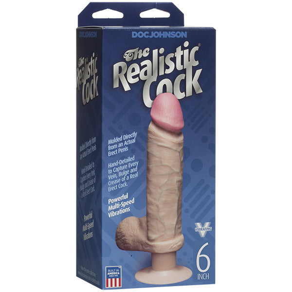 Ultraskyn Vibrating 6 Inch Phthalate-Free Suction Cup Dildo – Realistic Vibrating Dildo > Dildos > Realistic Dildos - Tophatter Daily Deals