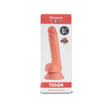 Realistic Raw Tegan 6" Dildo Light Skin Tone > Dildos > Realistic Dildos - Tophatter Daily Deals