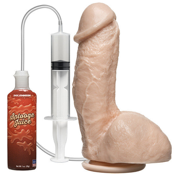 Realistic Squirting Dildo With Lifelike Texture – Realistic Waterproof Dildo > Dildos > Squirting Dildos - Tophatter Daily Deals
