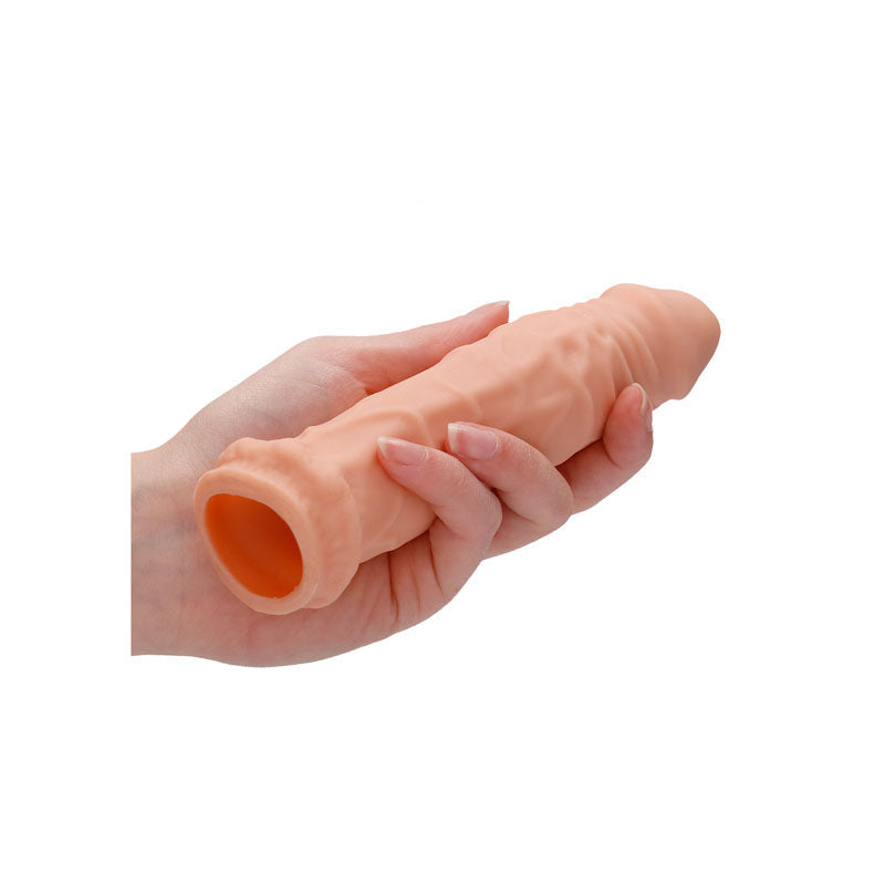 Realrock 6 Inch Realistic Penis Sleeve 15.2 cm Penis Extension Sleeve > Sex Toys For Men > Penis Sleeves - Tophatter Daily Deals