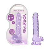 Realrock 7 Inch Realistic Dildo With Balls 17.8 Cm Dong > Dildos > Realistic Dildos - Tophatter Daily Deals