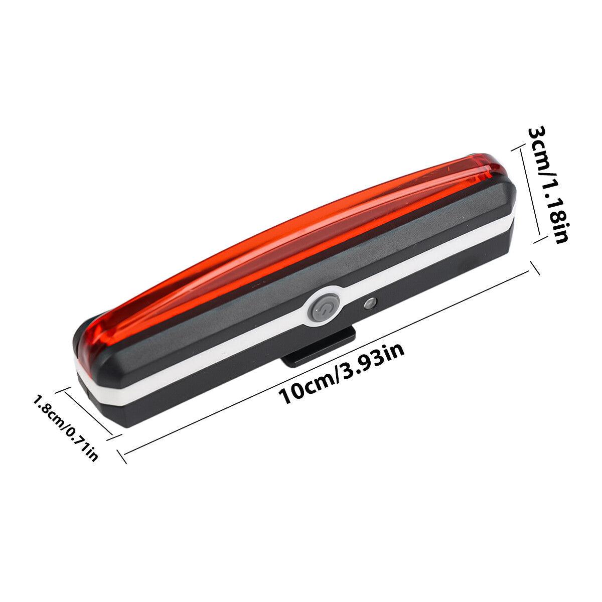 Best Rear Light for Road Bike - Rechargeable Rear Bike Lights Back Bicycle Light Set LED Front USB Waterproof UK Mountain & Cycling - Tophatter Daily Deals