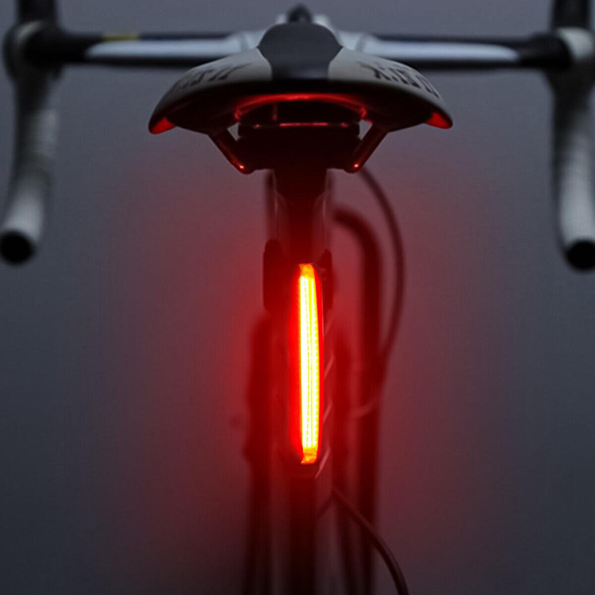 Best Rear Light for Road Bike - Rechargeable Rear Bike Lights Back Bicycle Light Set LED Front USB Waterproof UK Mountain & Cycling - Tophatter Daily Deals