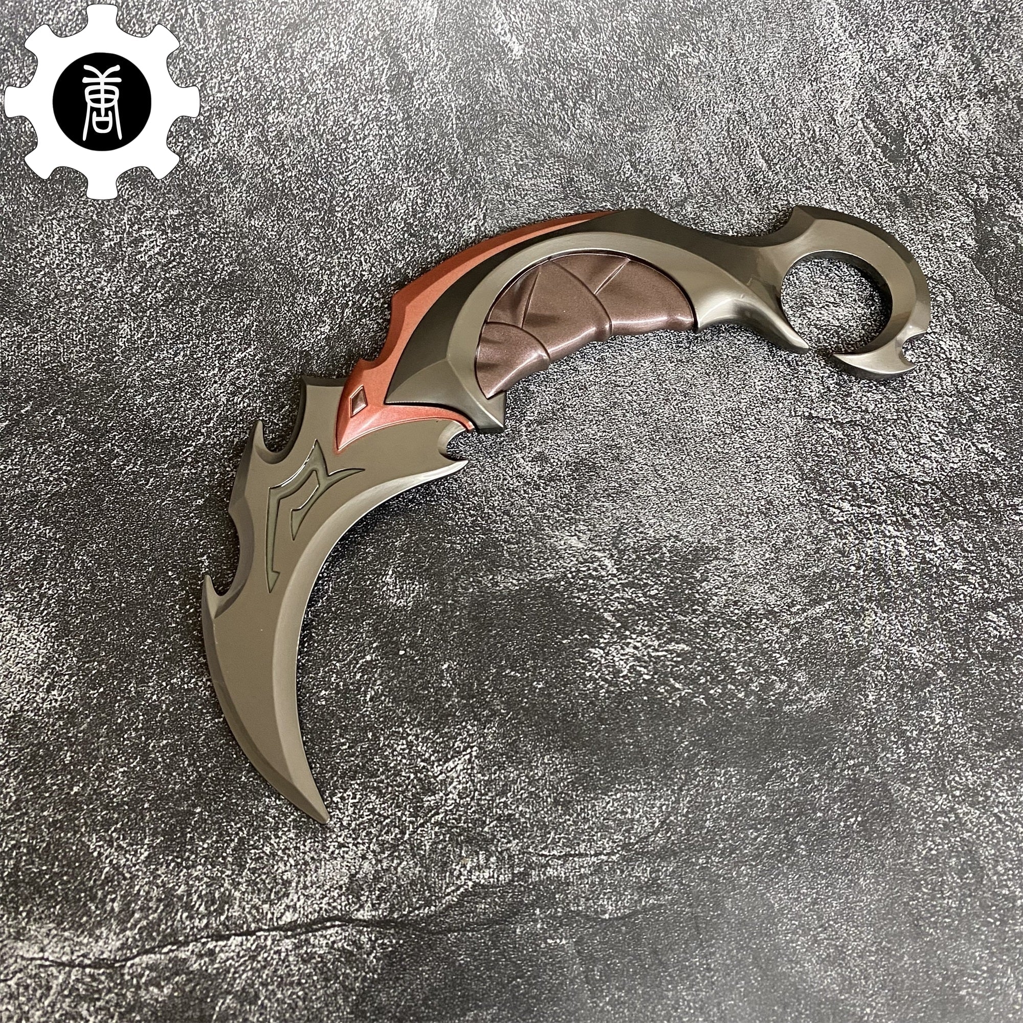 Game Reaver Karambit Metal Blunt Blade Trainer Cosplay Prop - Tophatter Daily Deals