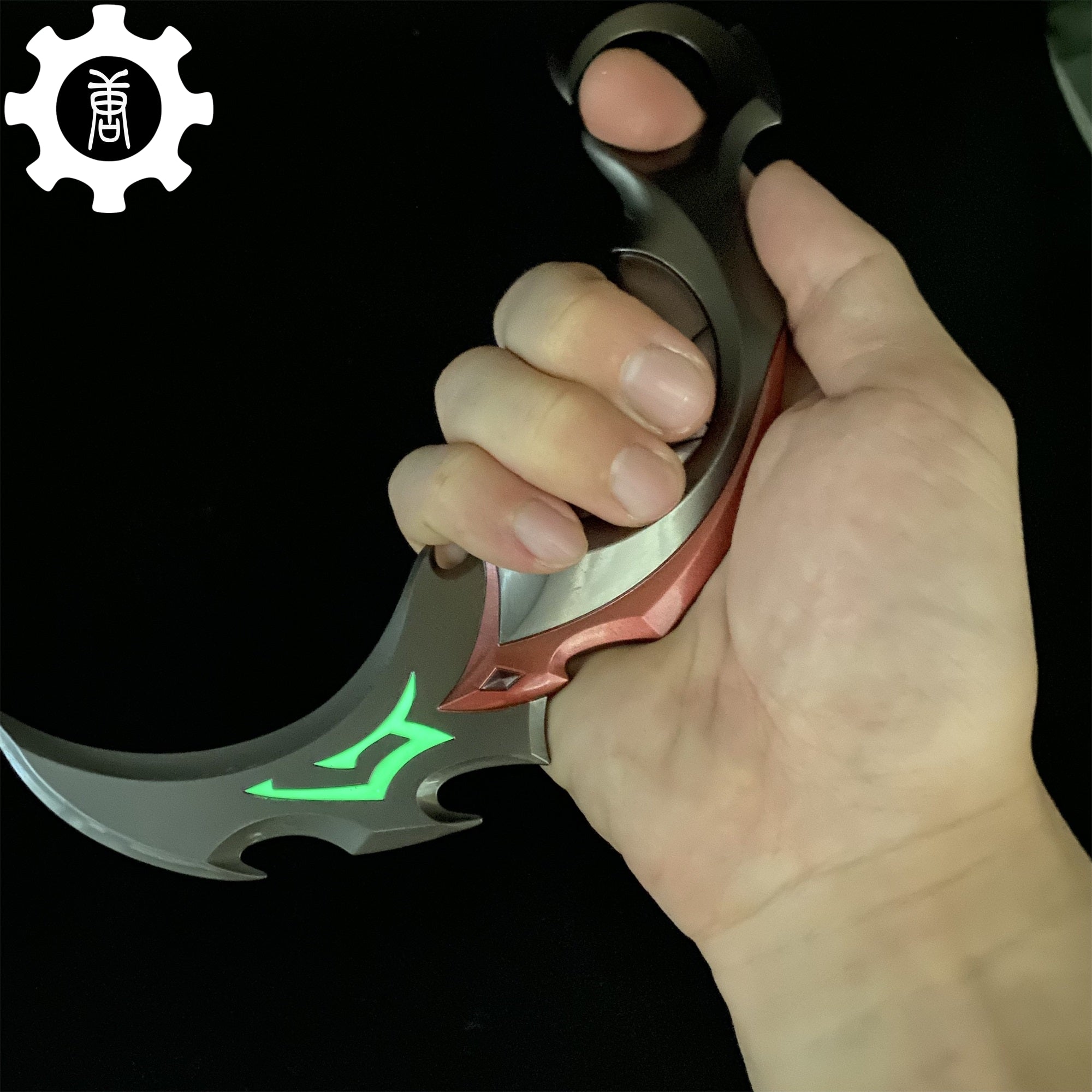 Game Reaver Karambit Metal Blunt Blade Trainer Cosplay Prop - Tophatter Daily Deals