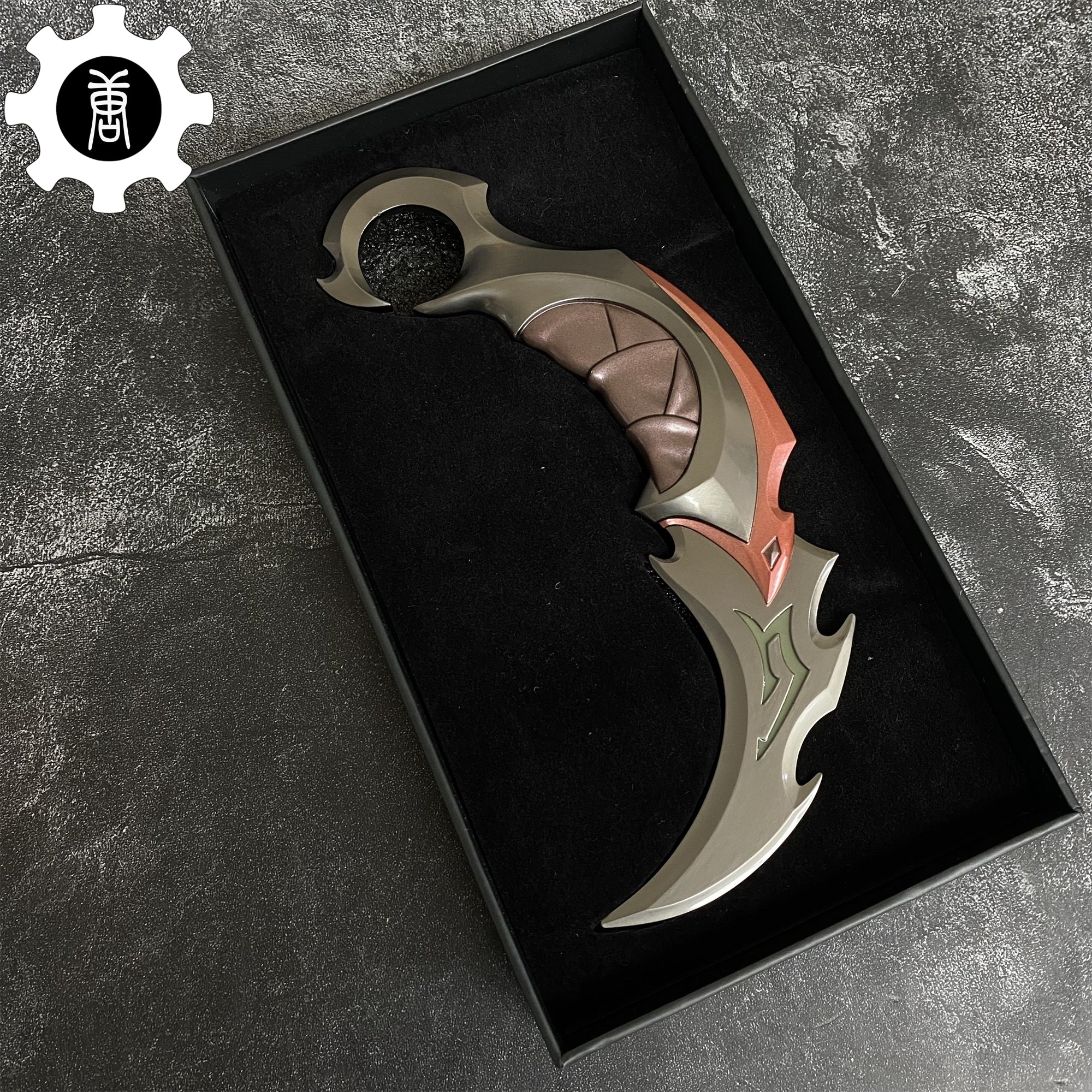 Game Reaver Karambit Metal Blunt Blade Trainer Cosplay Prop - Tophatter Daily Deals