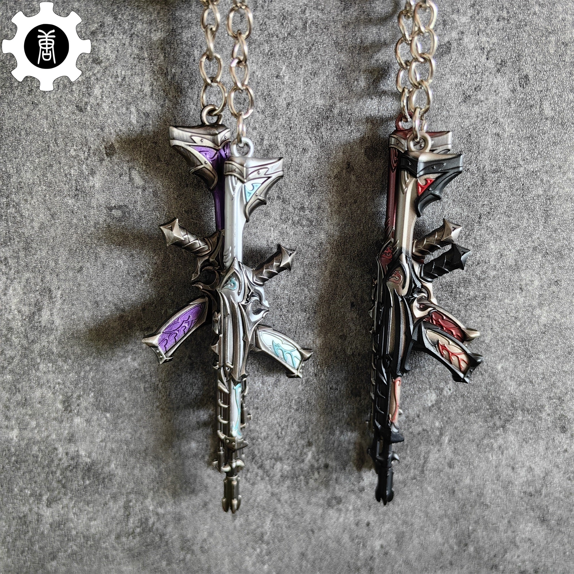 Metal Reaver Vandal Gun Tiny Keychain Pendant - Tophatter Daily Deals