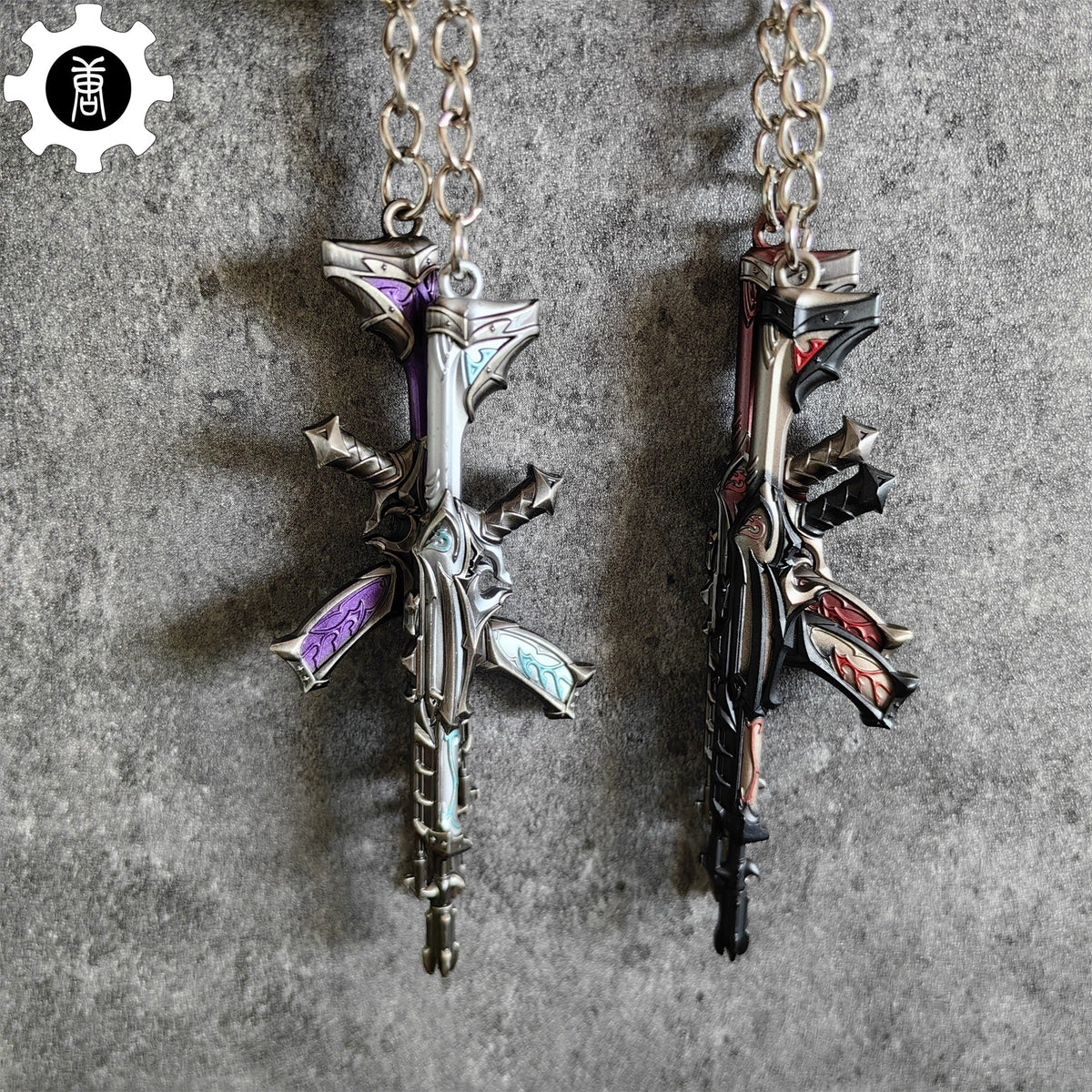 Metal Reaver Vandal Gun Tiny Keychain Pendant - Tophatter Daily Deals