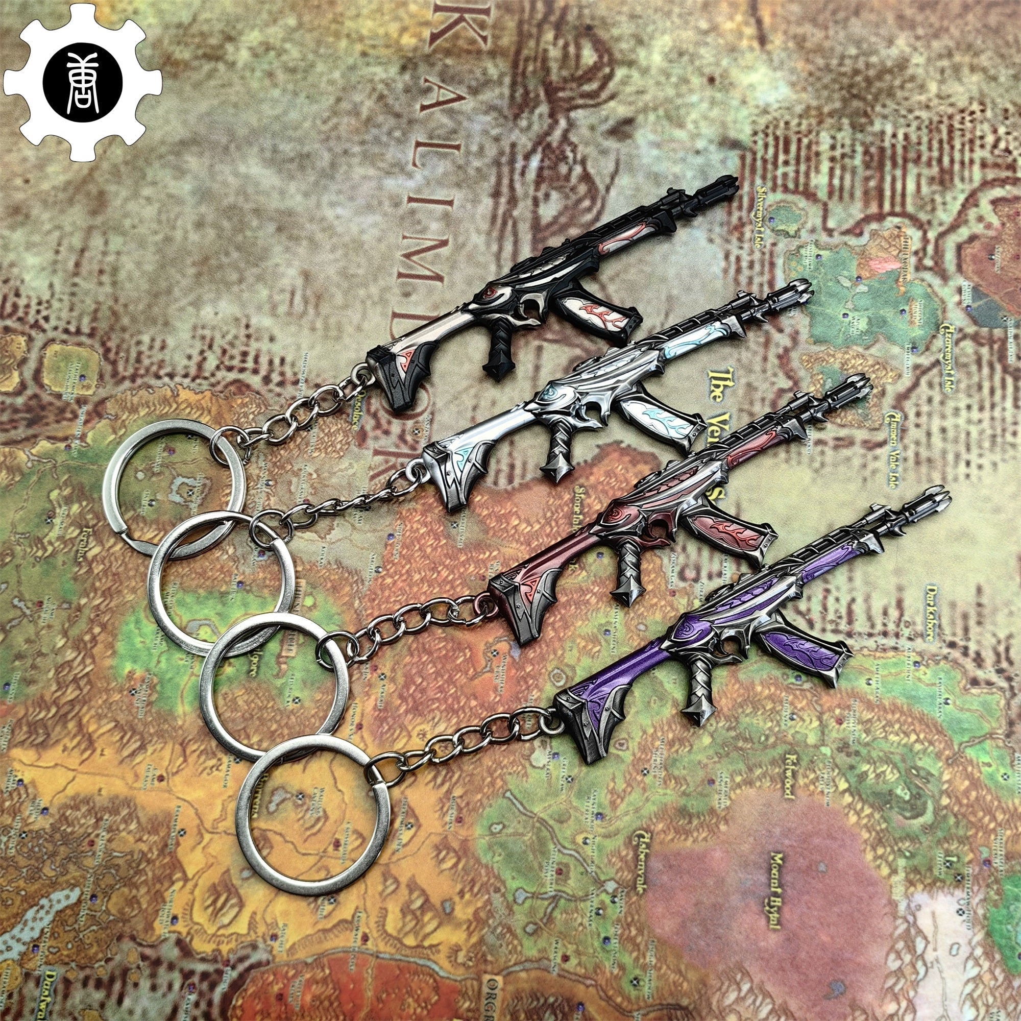 Metal Reaver Vandal Gun Tiny Keychain Pendant - Tophatter Daily Deals