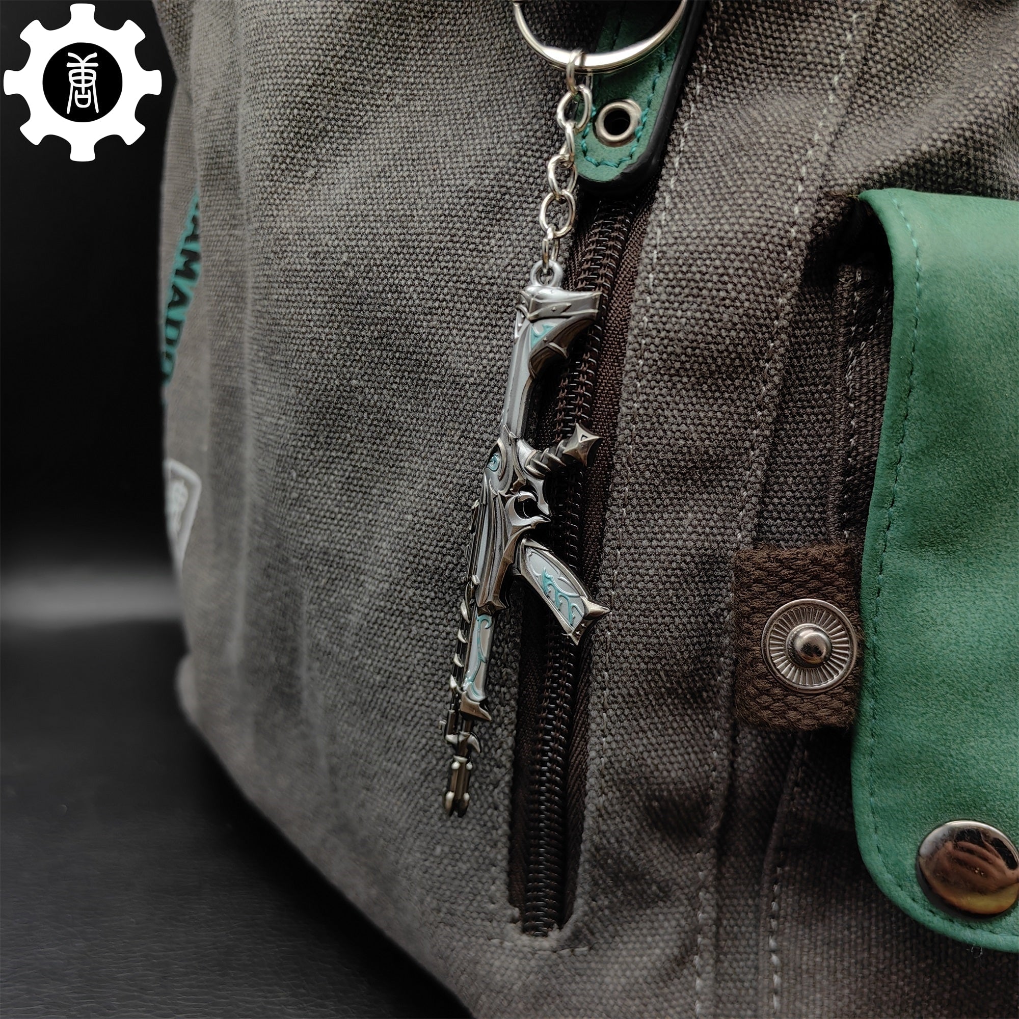 Metal Reaver Vandal Gun Tiny Keychain Pendant - Tophatter Daily Deals