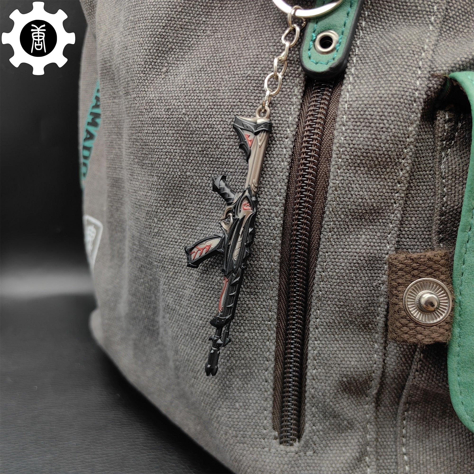 Metal Reaver Vandal Gun Tiny Keychain Pendant - Tophatter Daily Deals