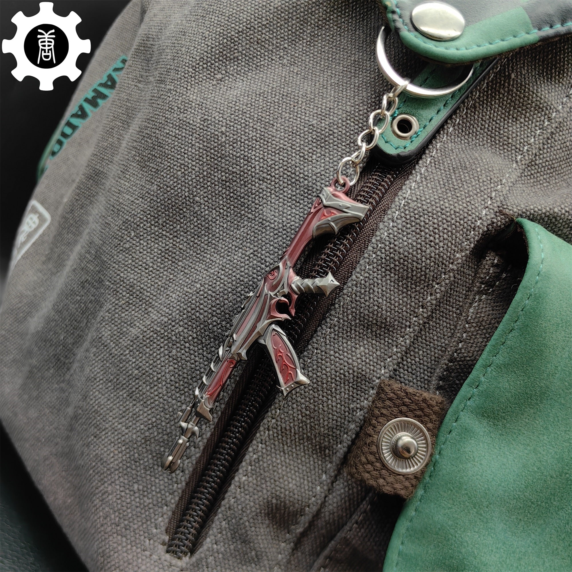 Metal Reaver Vandal Gun Tiny Keychain Pendant - Tophatter Daily Deals