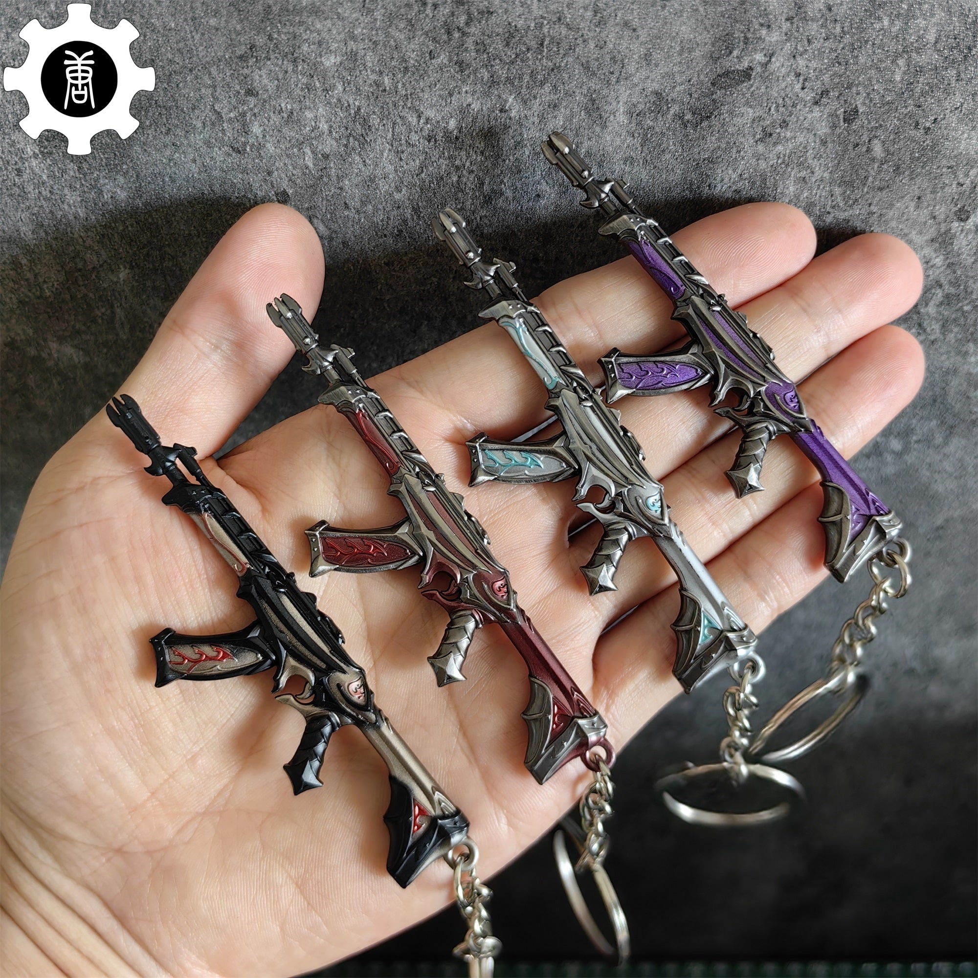 Metal Reaver Vandal Gun Tiny Keychain Pendant - Tophatter Daily Deals