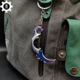 Reaver, EP 5 Karambit Tiny Keychain Metal Pendant - Tophatter Daily Deals