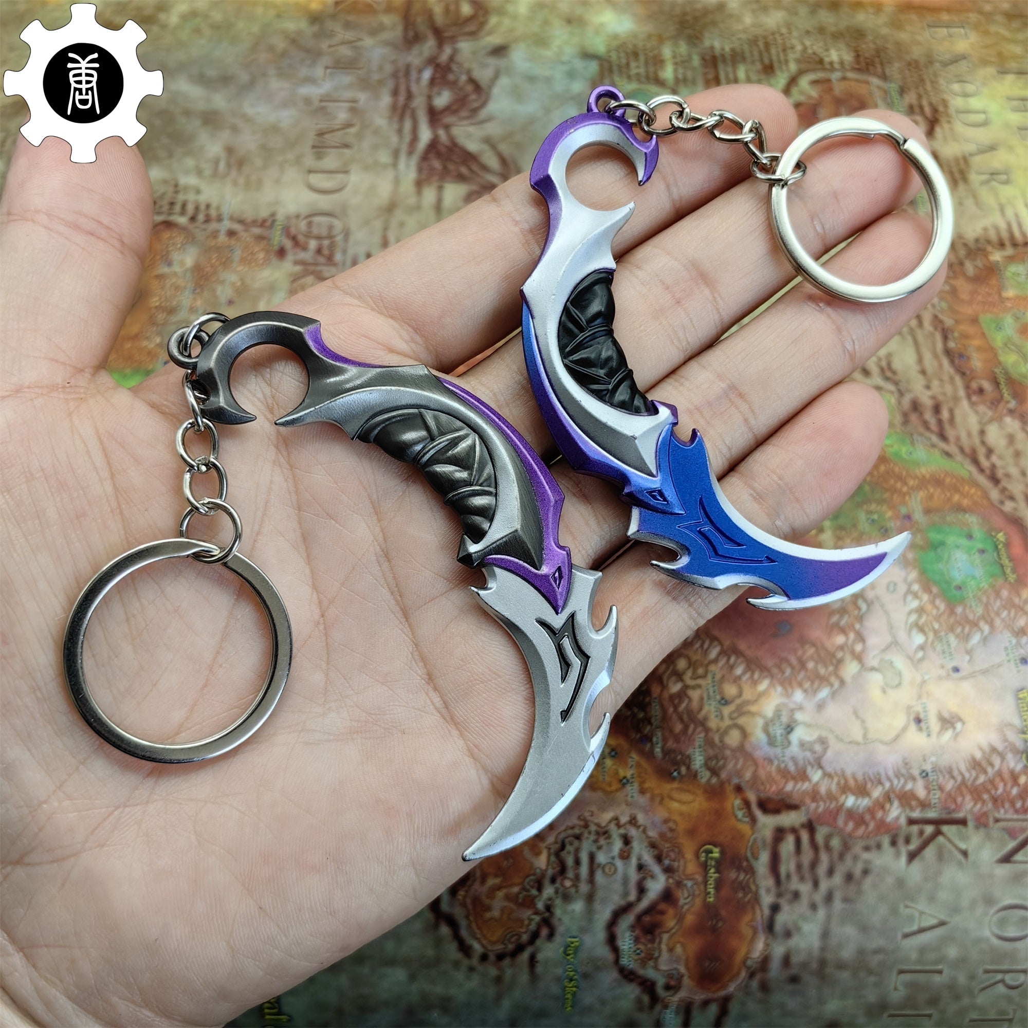 Reaver, EP 5 Karambit Tiny Keychain Metal Pendant 2 In 1 Pack - Tophatter Daily Deals