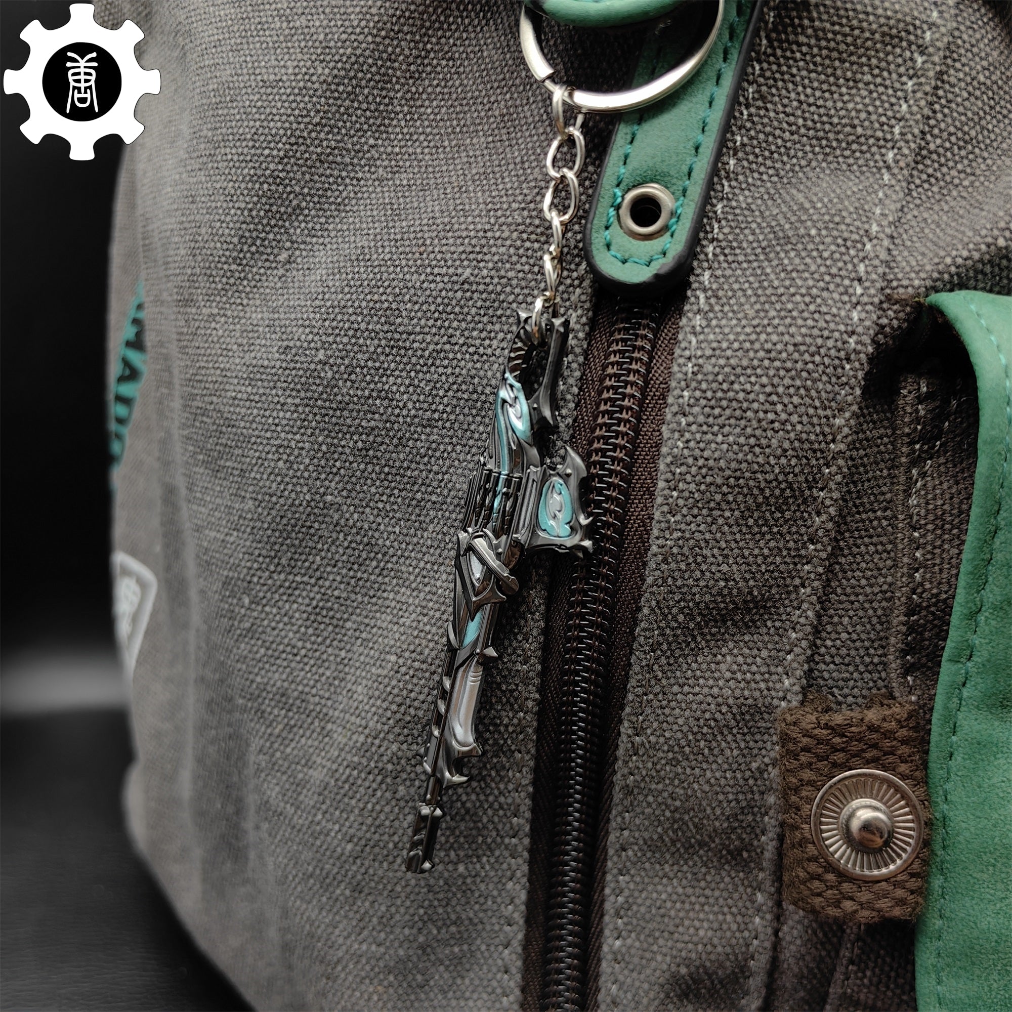 Metal Reaver EP 5 Odin Gun Tiny KeyChain Pendant - Tophatter Daily Deals