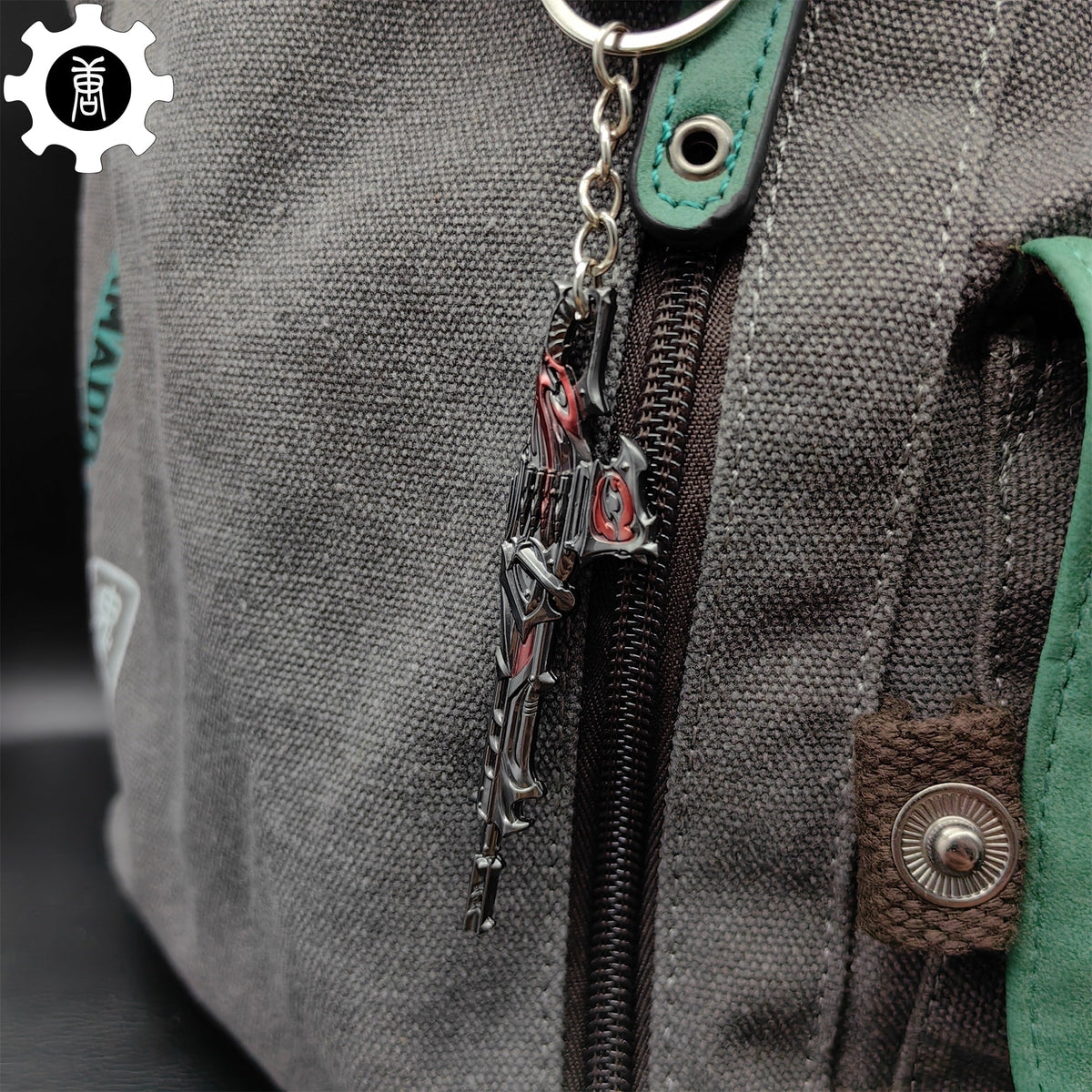 Metal Reaver EP 5 Odin Gun Tiny KeyChain Pendant - Tophatter Daily Deals