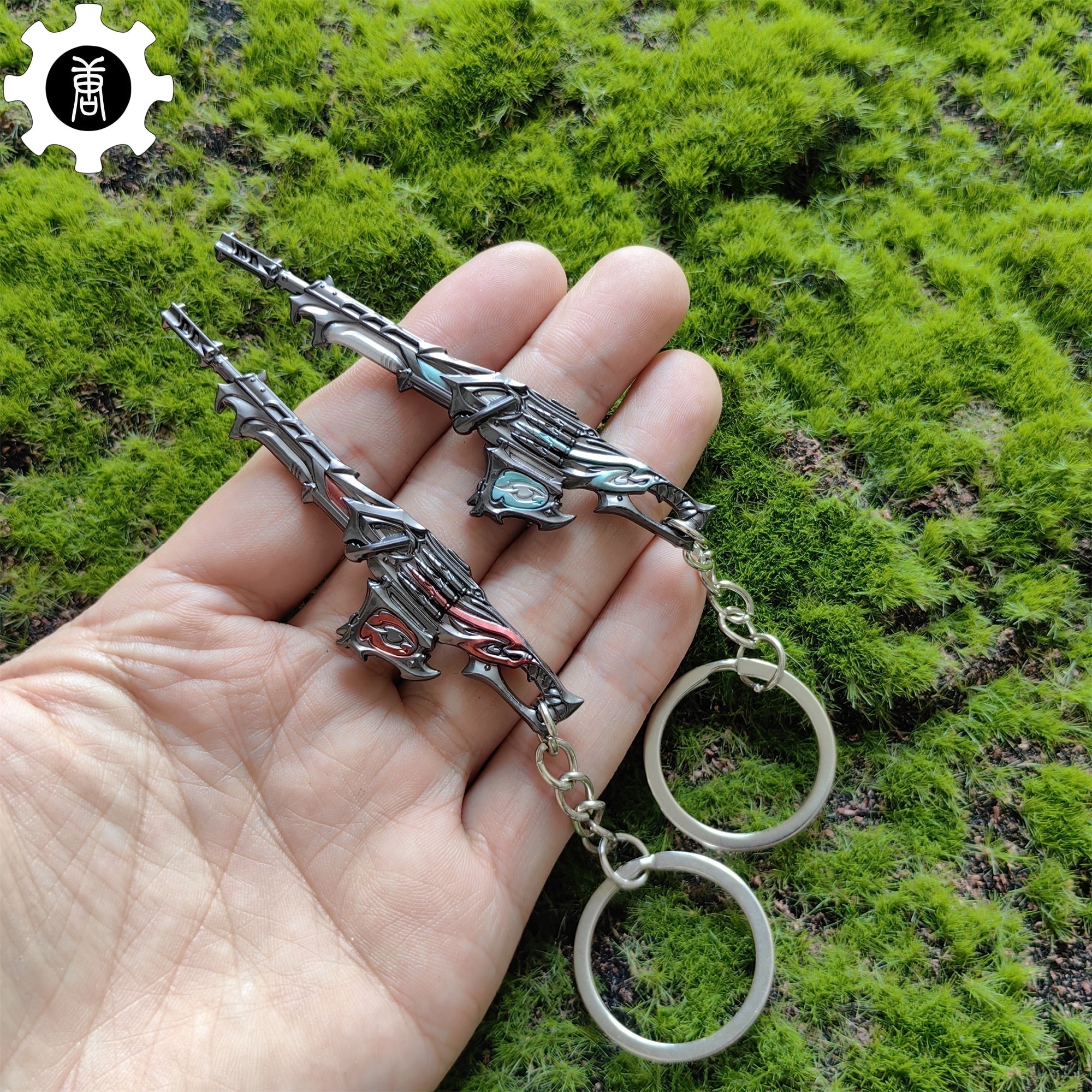 Metal Reaver EP 5 Odin Gun Tiny KeyChain Pendant 2 In 1 Pack - Tophatter Daily Deals