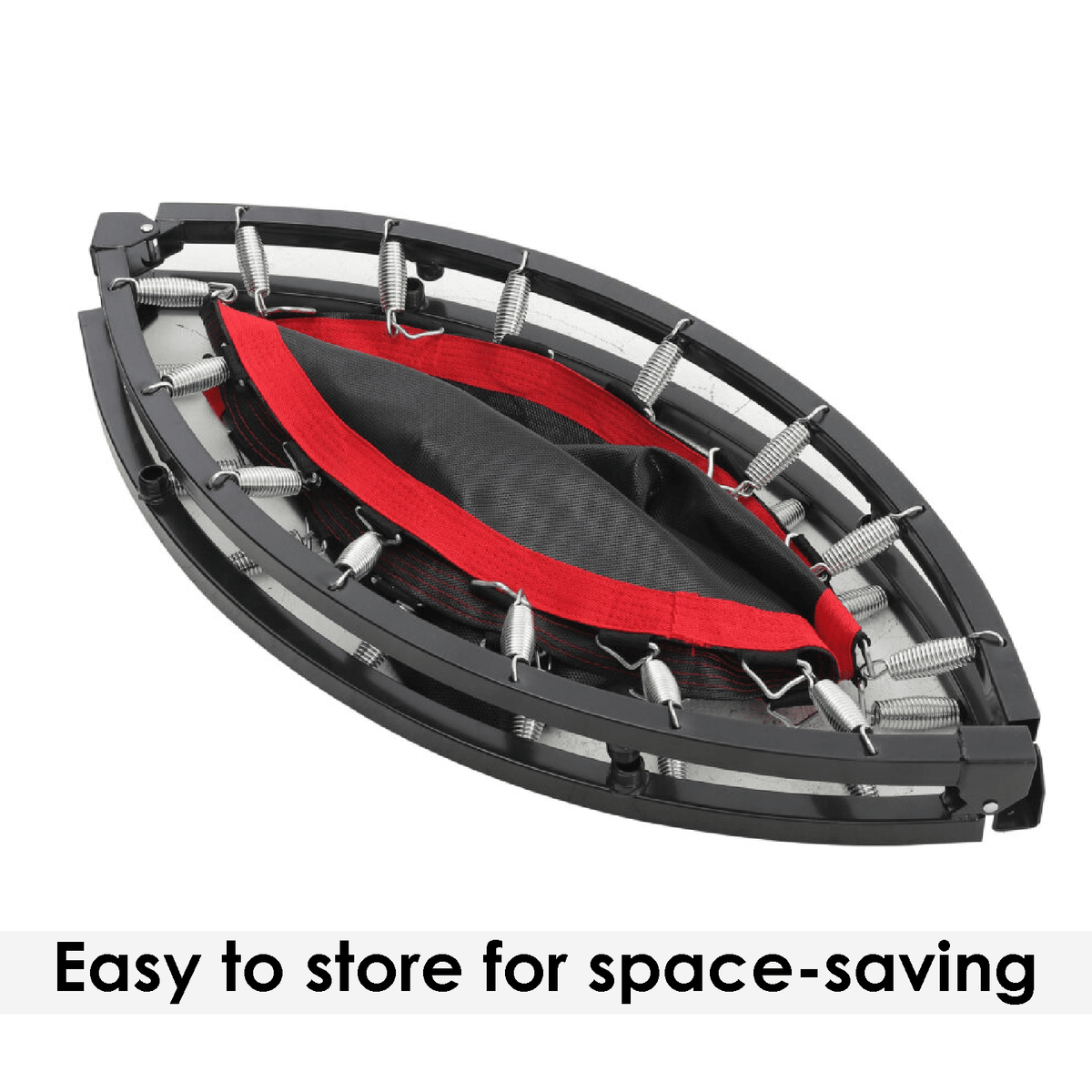 Rebounder Mini Trampoline - 40” Rebounder Mini Fitness Trampoline, Outdoor/Indoor Mini Trampoline, Sprung training Aerobic Trampoline Exercise & Fitness - Tophatter Daily Deals