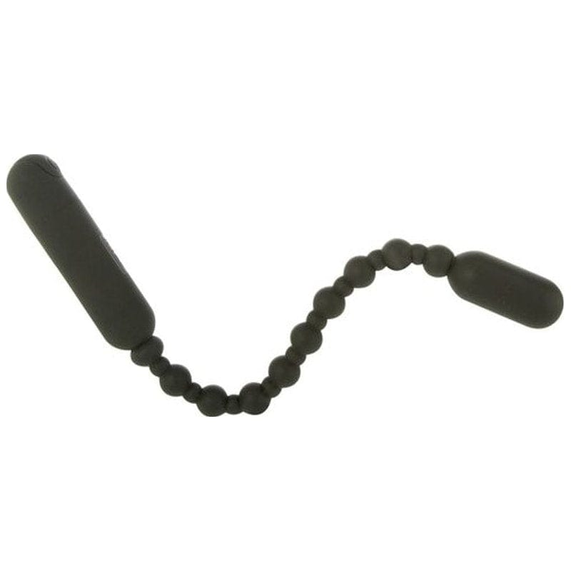 Booty Beads Black - Flexible Vibrating Anal Toy > Anal Range > Anal Beads - Tophatter Daily Deals