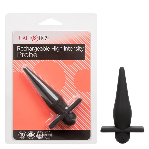 High Intensity Probe – Rechargeable Silicone Probe with 10 Vibration and Pulsation Functions > Anal Range > Vibrating Butt Plugs - Tophatter Daily Deals