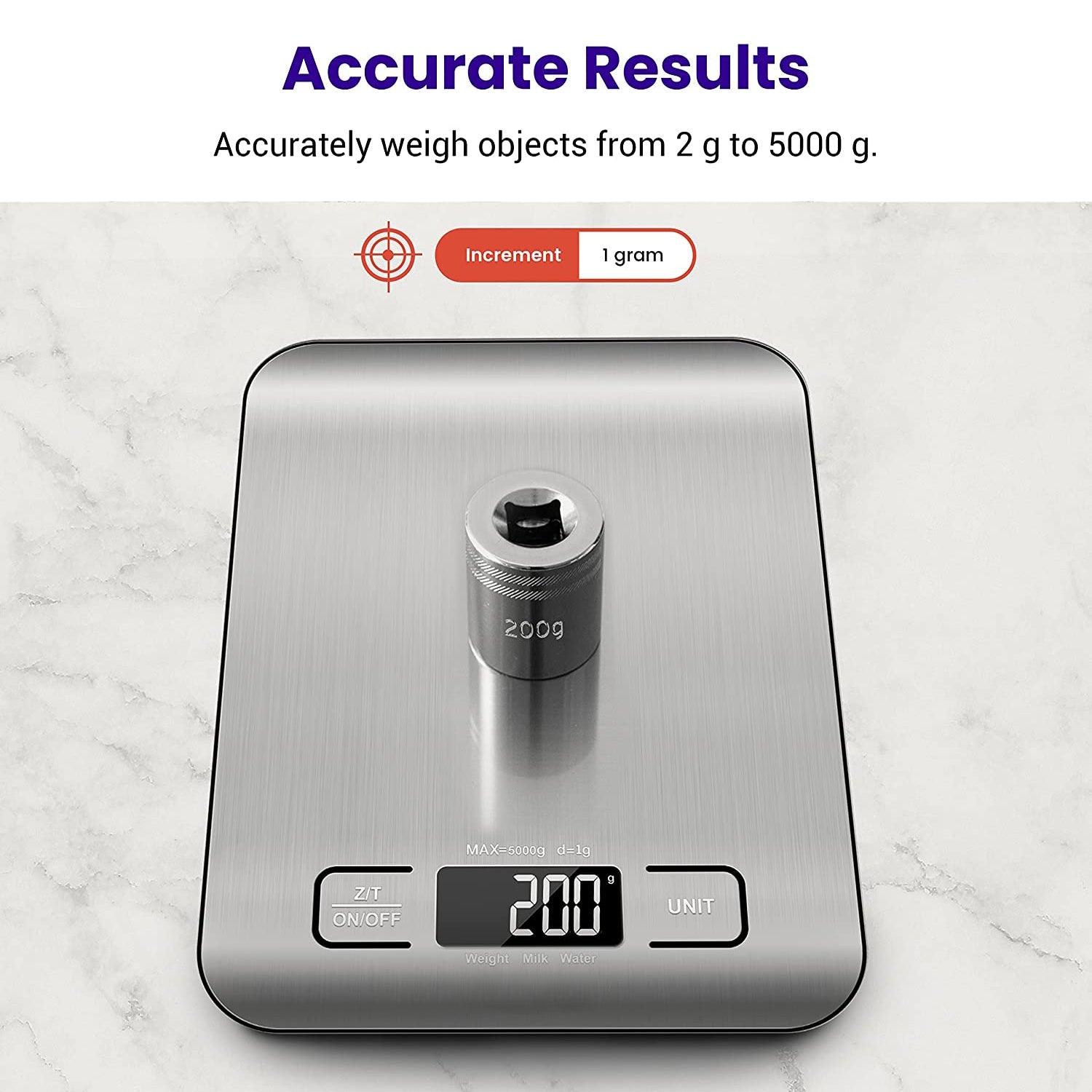 Best Kitchen Scales Uk - Digital 10kg Kitchen Scales Electronic Balance LCD Food Weight Postal Scale Apparel & Accessories - Tophatter Daily Deals