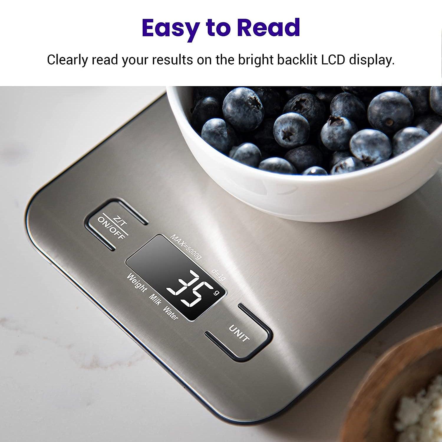Best Kitchen Scales Uk - Digital 10kg Kitchen Scales Electronic Balance LCD Food Weight Postal Scale Apparel & Accessories - Tophatter Daily Deals