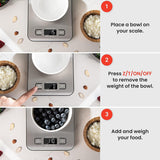 Best Kitchen Scales Uk - Digital 10kg Kitchen Scales Electronic Balance LCD Food Weight Postal Scale Apparel & Accessories - Tophatter Daily Deals