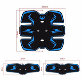 Best Abs Stimulator - Rechargeable EMS Abdominal Muscle Stimulator ABS Trainer Toner Fitness Belt Personal Care - Tophatter Daily Deals